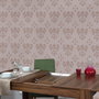 Hanah Home Oblo Mesa de comedor extensible Nogal
